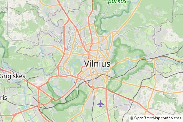 Mapa Vilna