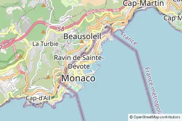 Mapa Montecarlo
