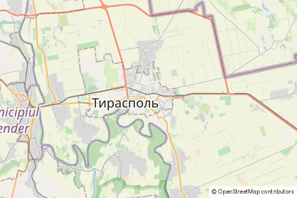 Mapa Tiráspol