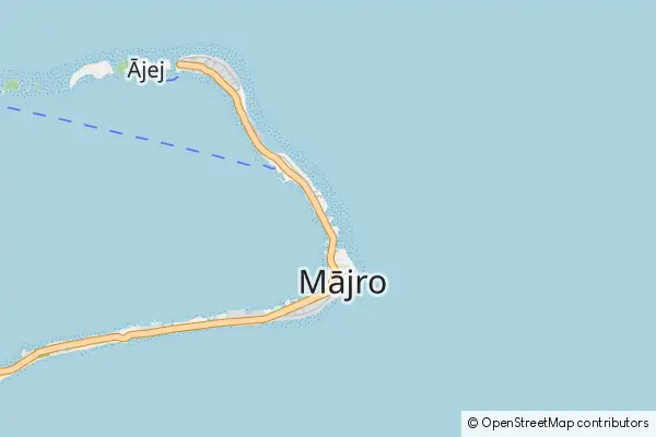 Mapa Majuro