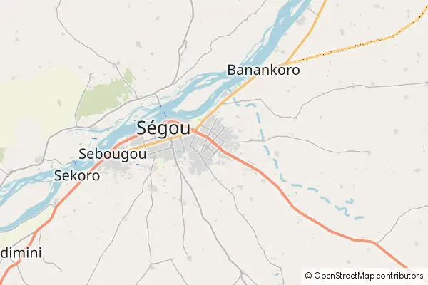 Mapa Segú