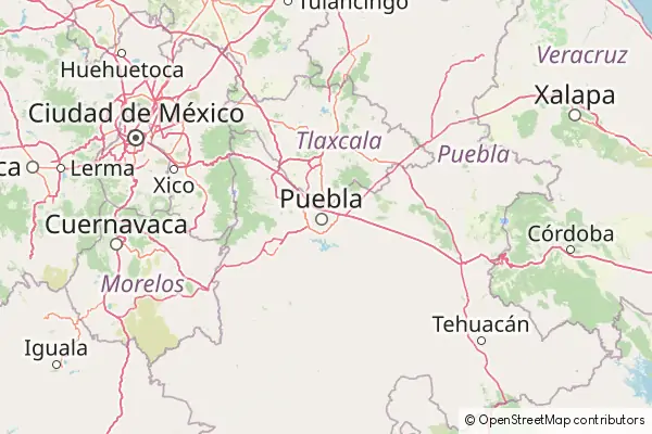 Mapa Puebla de Zaragoza