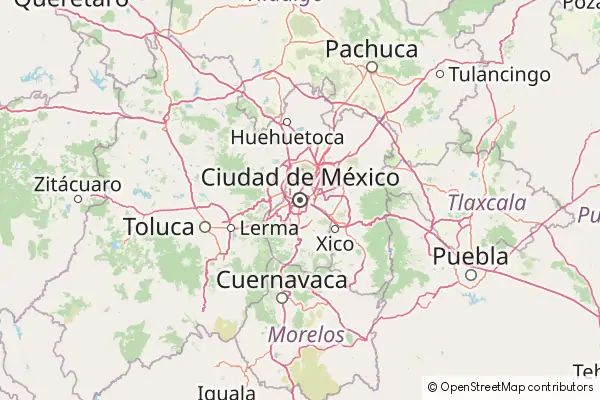 Mapa Ciudad de México