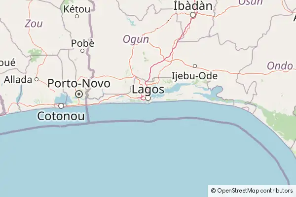 Mapa Lagos