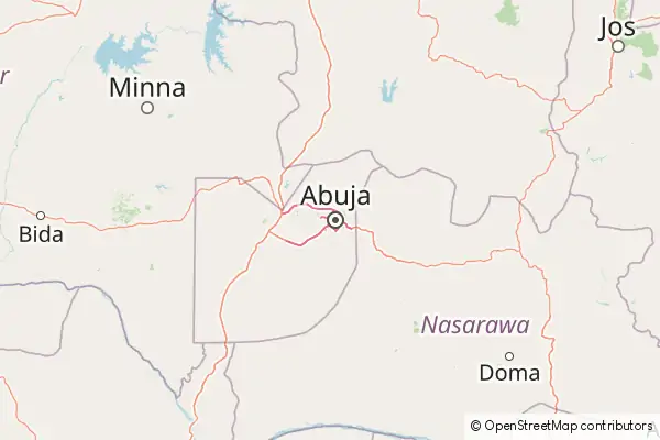 Mapa Abuja