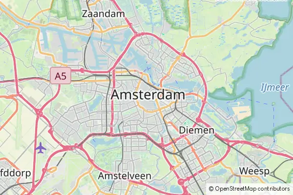 Mapa Ámsterdam