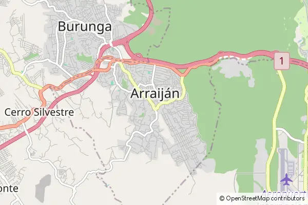 Mapa Arraiján