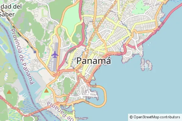 Mapa Ciudad de Panamá