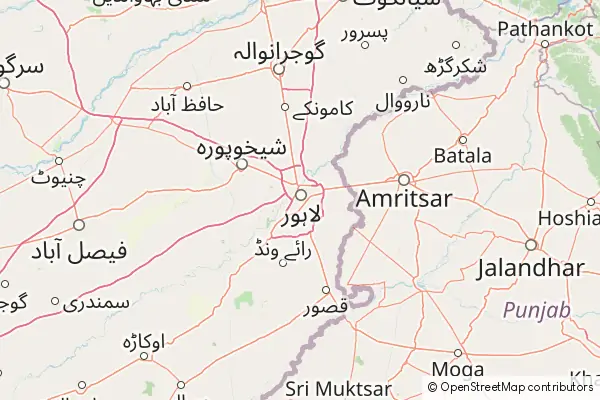 Mapa Lahore