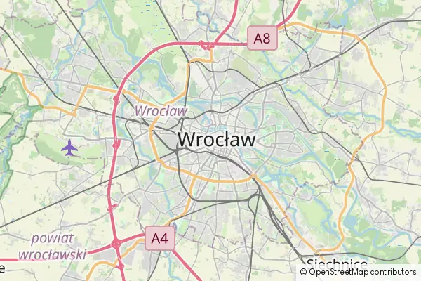 Mapa Breslavia