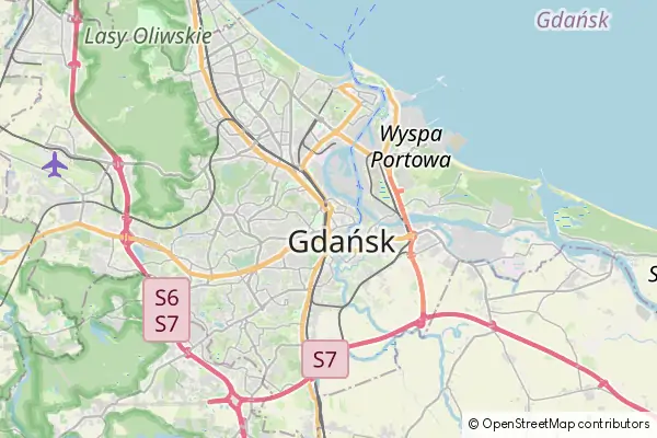 Mapa Gdańsk