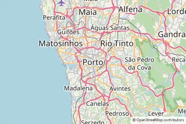 Mapa Oporto