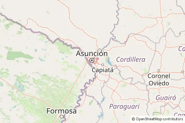 Mapa Asunción