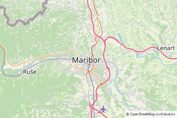 Mapa Maribor