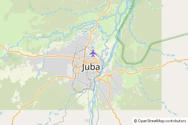 Mapa Yuba