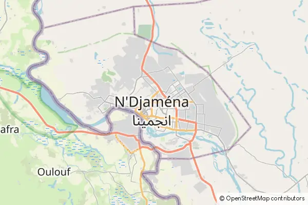 Mapa Yamena
