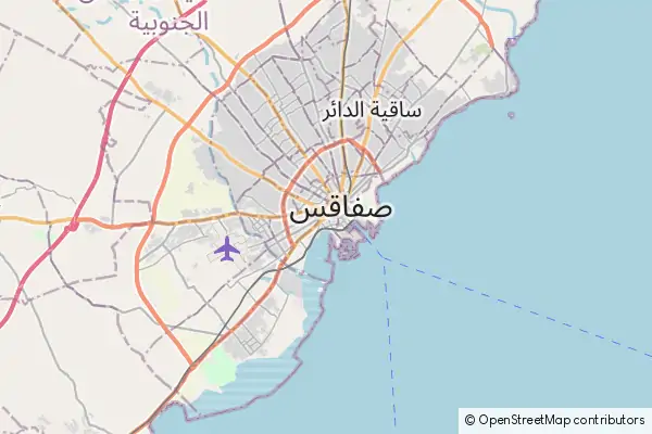Mapa Sfax
