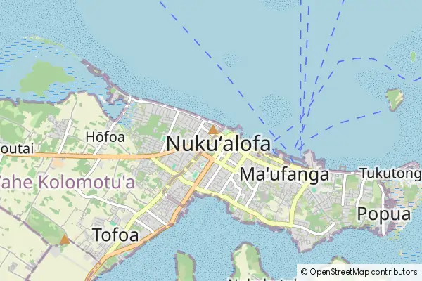 Mapa Nuku'alofa