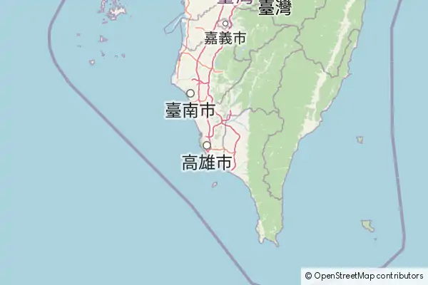 Mapa Kaohsiung