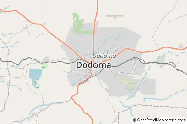 Mapa Dodoma