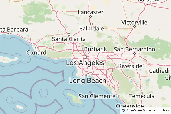 Mapa Los Ángeles