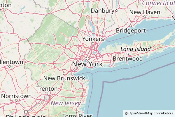 Mapa Nueva York