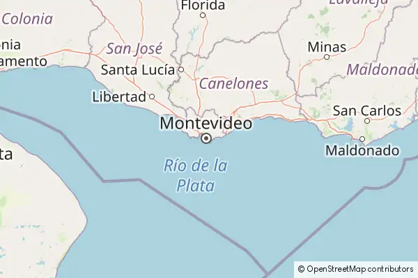 Mapa Montevideo