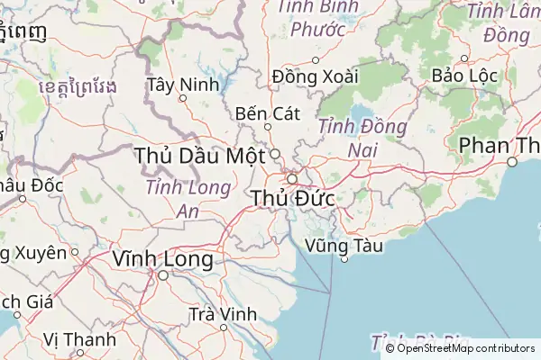 Mapa Ciudad Ho Chi Minh
